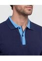 Polo  Con Cuello A Contraste  Para Hombre Azul Patprimo de Patprimo