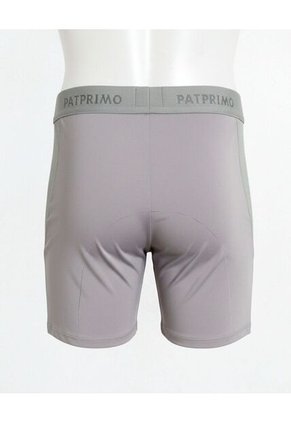 Bóxer Deportivo Con Paneles Laterales  X1 Para Hombre Gris Patprimo