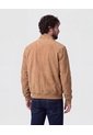 Chaqueta Unicolor Con Grandes Bolsillos   Para Hombre Café Patprimo de Patprimo