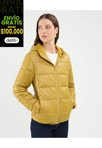 Chaqueta Para Mujer Acolchada Color Amarillo Marca Patprimo #30080547 Patprimo