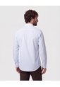 Camisa A Rayas Manga Larga   Para Hombre Azul Patprimo de Patprimo