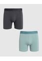 Set X2 Bóxers Con Elástico Suave  X2 Para Hombre Surtido Patprimo de Patprimo