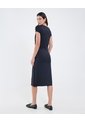 Vestido Drapeado  Para Mujer Negro Patprimo de Patprimo