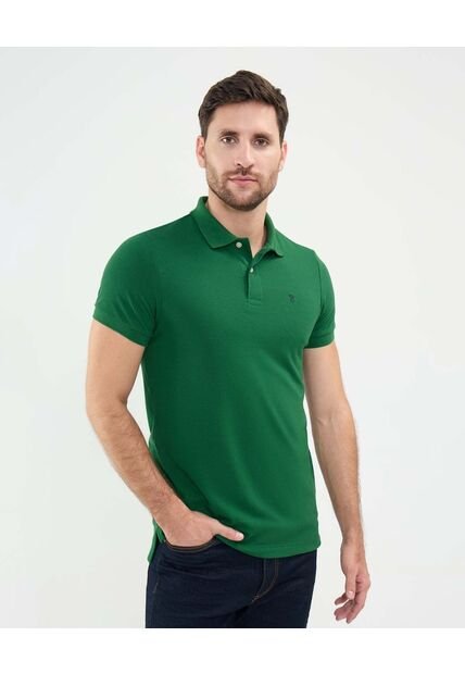 Polo Para Hombre Cuello Tejido Sin Bolsillo Color Verde  Marca Patprimo #44112696