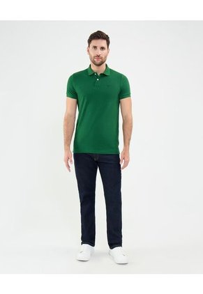 Polo Para Hombre Cuello Tejido Sin Bolsillo Color Verde  Marca Patprimo #44112696