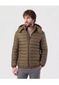 Chaqueta Acolchada Con Capota   Para Hombre Verde Patprimo de Patprimo