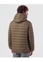 Chaqueta Acolchada Con Capota   Para Hombre Verde Patprimo de Patprimo
