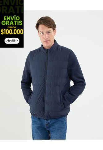 Chaqueta Para Hombre Acolchada Color Azul Marca Patprimo #44080317 Patprimo