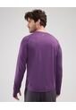 Camiseta Para Hombre Manga Larga Cuello Redondo Color Morado Marca Patprimo #44090862 de Patprimo