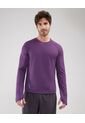 Camiseta Para Hombre Manga Larga Cuello Redondo Color Morado Marca Patprimo #44090862 de Patprimo