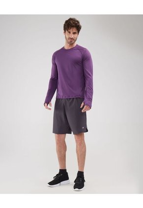 Camiseta Para Hombre Manga Larga Cuello Redondo Color Morado Marca Patprimo #44090862