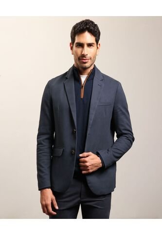 Blazer Clasico   Para Hombre Azul Patprimo Patprimo
