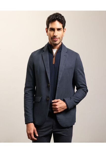 Blazer Clasico   Para Hombre Azul Patprimo