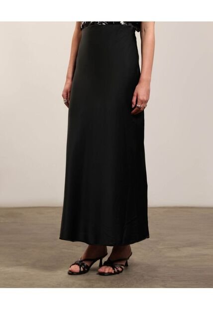 Falda  Para Mujer Medio Color Negro Marca Patprimo #30140427