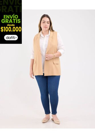 Camisa Para Mujer Manga Larga Color Crema Marca Patprimo #14010197 Patprimo