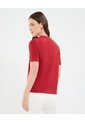 Camiseta   Para Mujer Rojo Patprimo de Patprimo