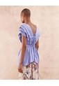 Blusa Para Mujer Manga Sisa Color Morado Marca Patprimo #30123281 de Patprimo