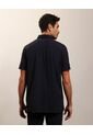 Camisa De Manga Corta Texturizada   Para Hombre Azul Patprimo de Patprimo
