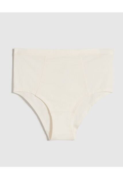 Panty Clasico Tiro Alto En Algodón   Para Mujer Beige Patprimo