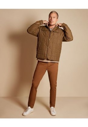 Chaqueta Para Hombre Acolchada Color Café  Marca Patprimo #44080231