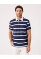 Polo A Rayas   Para Hombre Azul Patprimo de Patprimo
