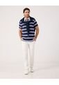 Polo A Rayas   Para Hombre Azul Patprimo de Patprimo