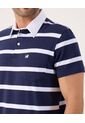 Polo A Rayas   Para Hombre Azul Patprimo de Patprimo