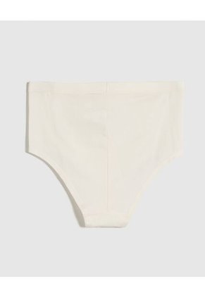 Panty Clasico Tiro Alto En Algodón   Para Mujer Beige Patprimo