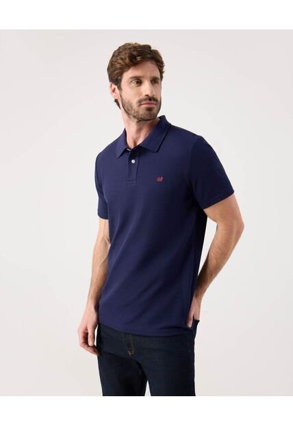 Polo Para Hombre Cuello Tejido Con Bolsillo Color Azul Marca Patprimo #44112742