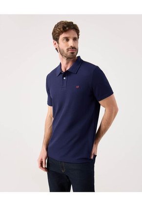 Polo Para Hombre Cuello Tejido Con Bolsillo Color Azul Marca Patprimo #44112742
