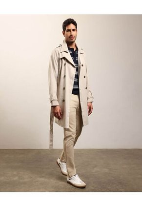 Polo De Punto A Rayas   Para Hombre Azul Patprimo