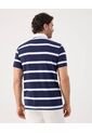 Polo A Rayas   Para Hombre Azul Patprimo de Patprimo