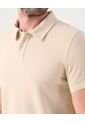 Polo Para Hombre Cuello Maquina Sin Bolsillo Color Beige Marca Patprimo #44112783 de Patprimo