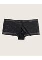 Panty Cachetero En Encaje Unicolor  Para Mujer Negro Patprimo de Patprimo