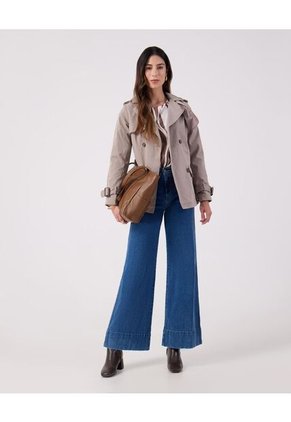 Blusa Para Mujer Manga Corta Color Café Marca Patprimo #30123632