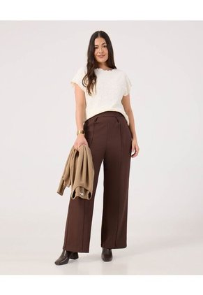 Pantalón Para Mujer Moda Color Café Marca Patprimo #14070735