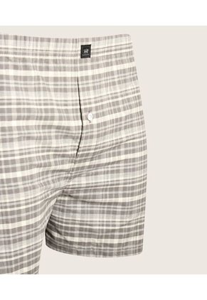 Boxer X1 Para Hombre Bragueta Amplio Color Gris Claro Marca Patprimo #10470
