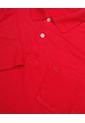 Polo Cuello Tejido Con Bolsillo Hombre Patprimo Rojo 44111313-3214 de Patprimo