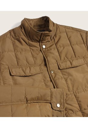 Chaqueta Para Hombre Acolchada Color Café  Marca Patprimo #44080231