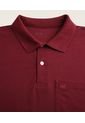 Polo Cuello Tejido Con Bolsillo Hombre Patprimo Rojo 44111313-3214 de Patprimo