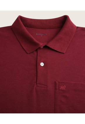 Polo Cuello Tejido Con Bolsillo Hombre Patprimo Rojo 44111313-3214