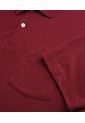 Polo Cuello Tejido Con Bolsillo Hombre Patprimo Rojo 44111313-3214 de Patprimo