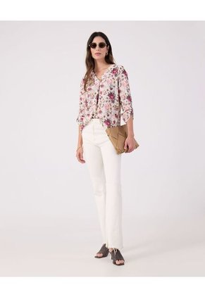 Blusa Para Mujer Manga 3/4 Color Blanco Marca Patprimo #30123649