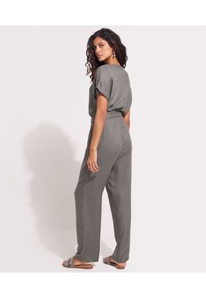 Enterizo Mujer Patprimo M/C Verde Viscosa
