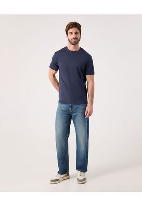 Camiseta Para Hombre Manga Corta Cuello Redondo Color Azul Marca Patprimo #44090955