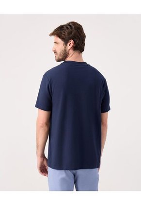 Camiseta Para Hombre Manga Corta Cuello Redondo Color Azul Marca Patprimo #44090937
