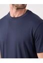 Camiseta Para Hombre Manga Corta Cuello Redondo Color Azul Marca Patprimo #44090955 de Patprimo
