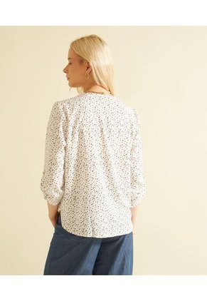 Blusa Para Mujer Manga 3/4 Color Azul Claro Marca Patprimo #30122897