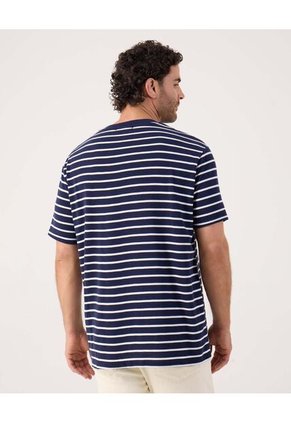 Camiseta Para Hombre Manga Corta Cuello Redondo Color Azul Marca Patprimo #44090934