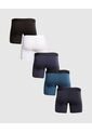 Pack X 5 Boxer  Medio En Algodón X5 Para Hombre Surtido Patprimo de Patprimo